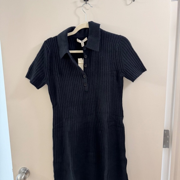 Banana Republic RIBBED POLO SWEATER DRESS - Picture 2 of 4